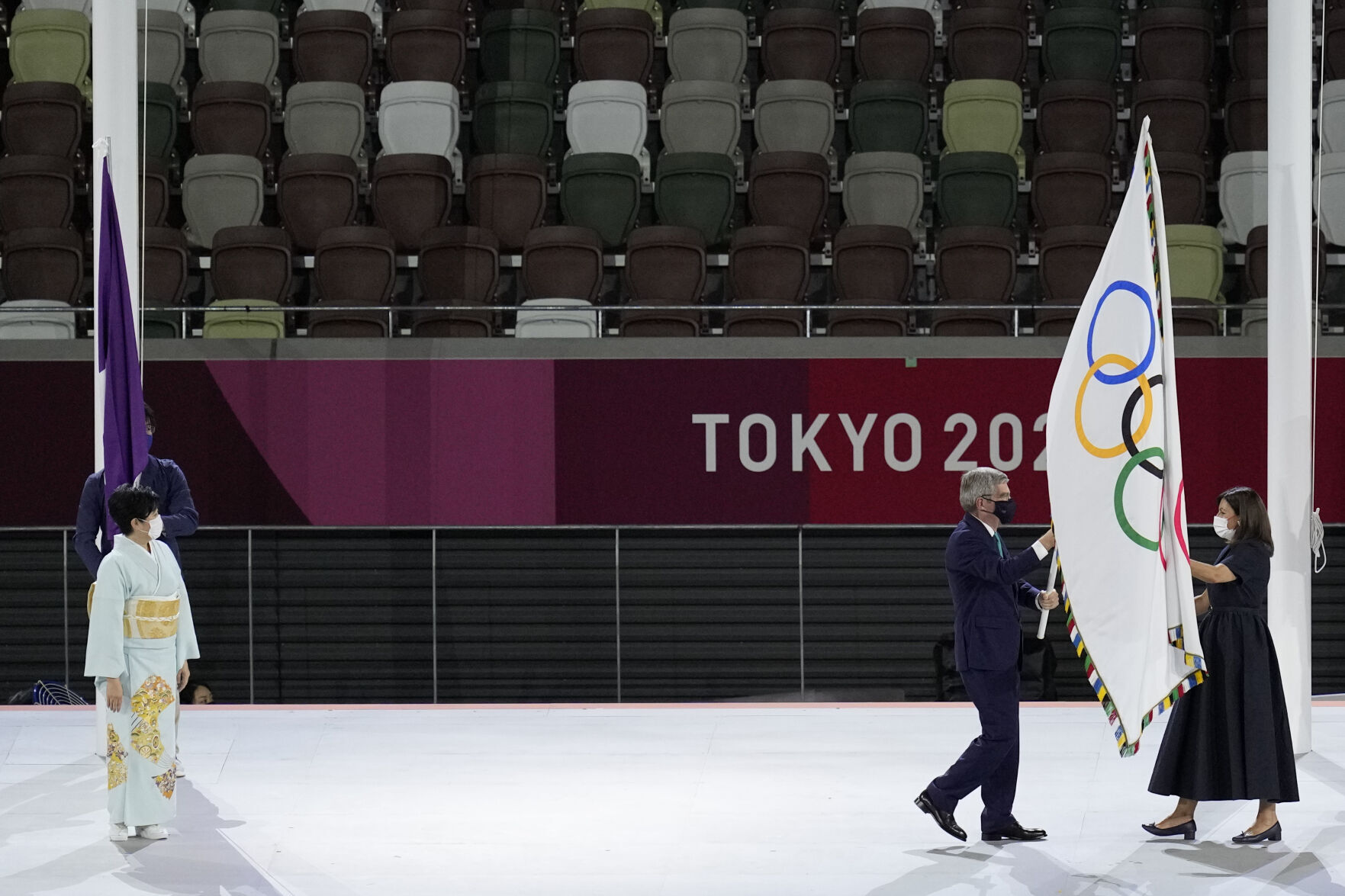 APTOPIX Tokyo Olympics Closing Ceremony